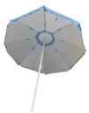 SOMBRILLA SPINIT 2.4M COLOR AZUL CON SALIDA DE AIRE