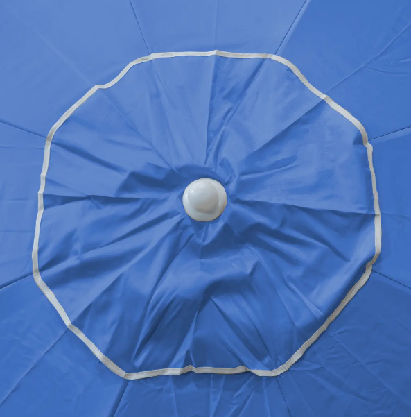 SOMBRILLA SPINIT 2.4M COLOR AZUL CON SALIDA DE AIRE