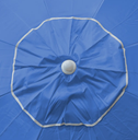 SOMBRILLA SPINIT 2.4M COLOR AZUL CON SALIDA DE AIRE