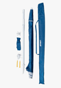 SOMBRILLA SPINIT 2.4M COLOR AZUL CON SALIDA DE AIRE