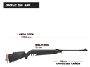 RIFLE ROSSI POLIMERO CALIBRE 5.5 NITRO PISTON