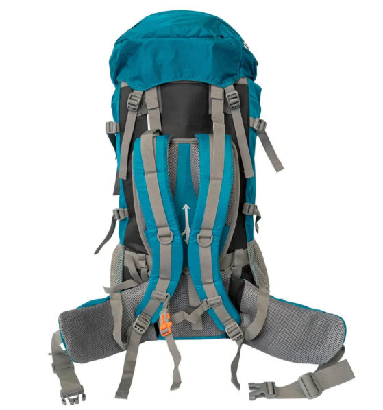 MOCHILA SPINIT TREKKER 65+5 LITROS CON COBERTOR (VERDE)