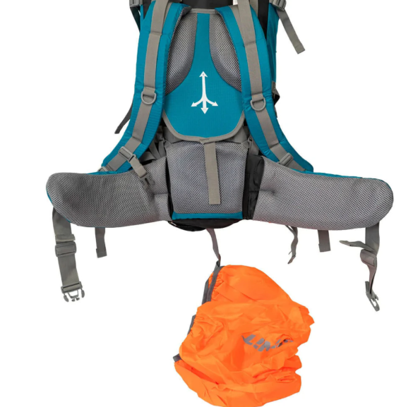 MOCHILA SPINIT TREKKER 65+5 LITROS CON COBERTOR (VERDE)