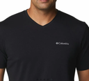 REMERA COLUMBIA SUN TREK V-NECK SHORT SLEVEEN HOMBRE