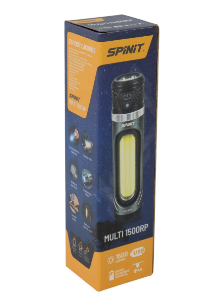 LINTERNA SPINIT MULTIFUNCION 1500RP
