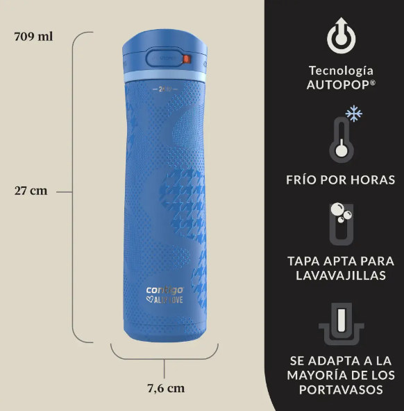 BOTELLA CONTIGO ALLY LOVE JACKSON CHILL STELLAR 709ML.