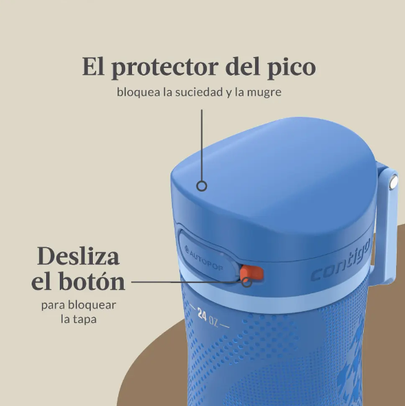 BOTELLA CONTIGO ALLY LOVE JACKSON CHILL STELLAR 709ML.