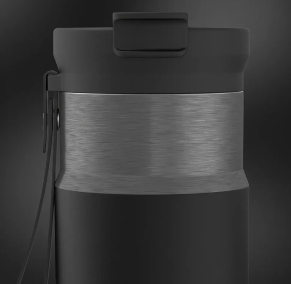 BOTELLA CONTIGO DUAL INOX 710 ML LICORICE NEGRO