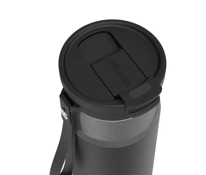 BOTELLA CONTIGO DUAL INOX 710 ML LICORICE NEGRO