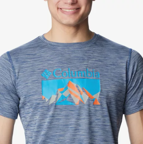 REMERA COLUMBIA ZERO RULES MANGAS CORTAS GRAPHIC HOMBRE