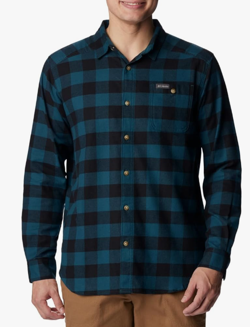 CAMISA COLUMBIA HOMBRE CORNELL WOODS FLANNEL MANGA LARGA