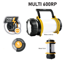 LINTERNA SPINIT MULTI 600RP RECARGABLE