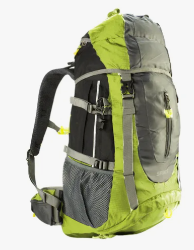 MOCHILA SPINIT TREKKER 40+5 VERDE/GRIS 45L