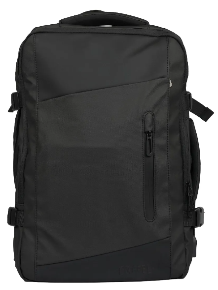 MOCHILA BOFFEL MAGNUS BLACK EXPANDIBLE 26 A 38 L