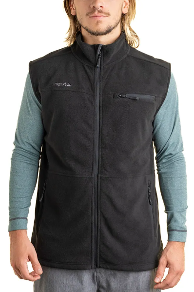 CHALECO POLAR NEXXT HOMBRE CORNER VEST NEGRO