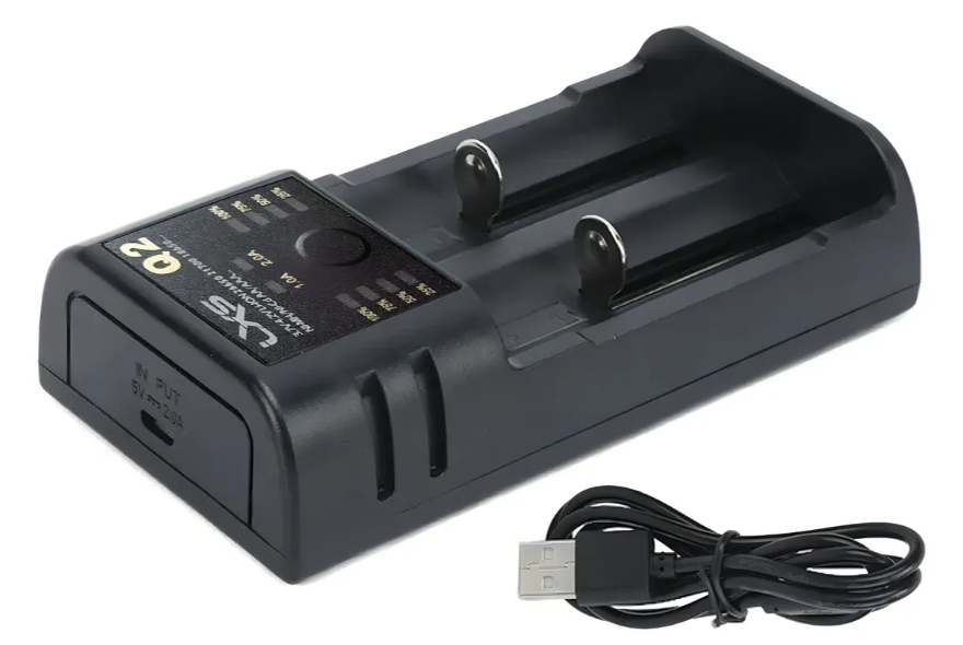 CARGADOR DE BATERIA LEXUS 2 SLOTS-INDICADOR DE CARGA