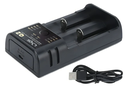 CARGADOR DE BATERIA LEXUS 2 SLOTS-INDICADOR DE CARGA