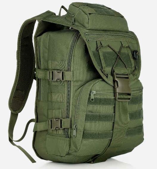 MOCHILA TACTICA MARCA LEXUS VERDE 52X44X20.5