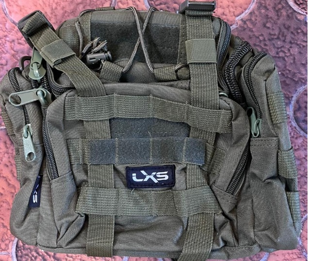 RIÑONERA MARCA LEXUS TACTICA VERDE