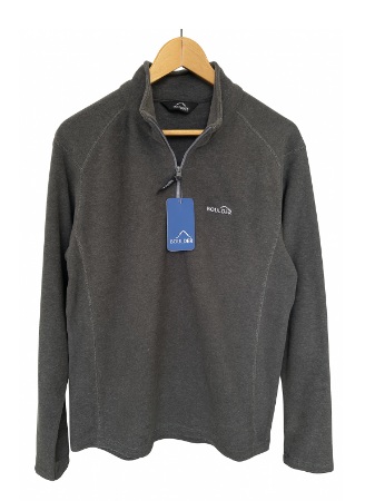 BUZO BOULDER MELANGE HOMBRE OREGON NEGRO