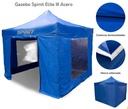 GAZEBO SPINIT ELITE III ACERO AZUL