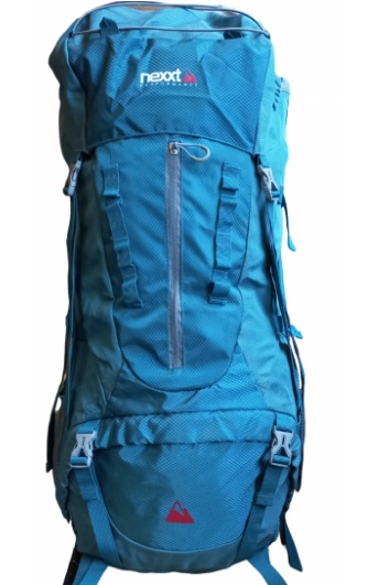 MOCHILA NEXXT GRIZZLY 65L. VERDE PETROLEO