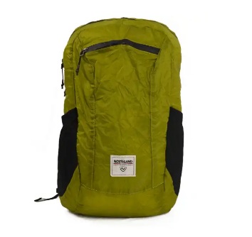 MOCHILA ULTRALIVIANA NORTHLAND CALIMA 10 L. VERDE