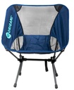 SILLA ORIGAMI DESARMABLE ACERO COLOR AZUL