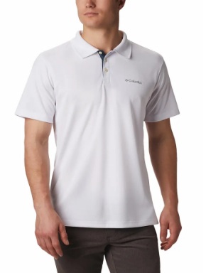 REMERA COLUMBIA HOMBRE POLO UTILIZER BLANCO