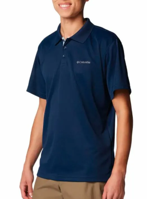 REMERA COLUMBIA HOMBRE POLO UTILIZER AZUL
