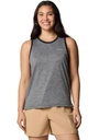 REMERA COLUMBIA DAMA BLUEVISTA HILL TANK BLACK