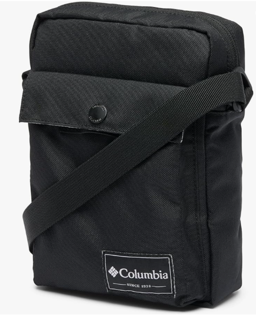 BOLSO COLUMBIA MORRAL ZIG ZAG NEGRO