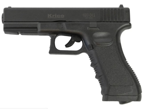 PISTOLA KRICO CO2 CAL. 4.5 510FPS KG17 FULL POLYMER