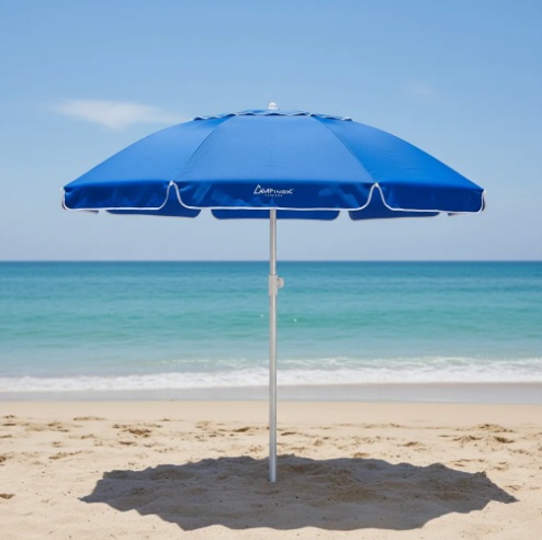 SOMBRILLA CAMPINOX ALUMINIO RECLINABLE 2.20