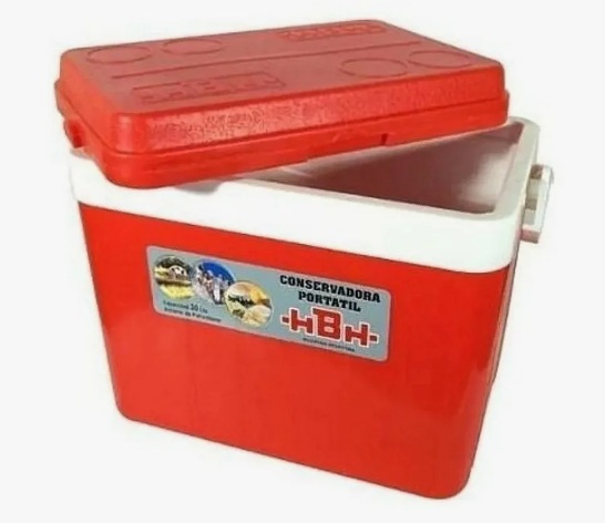 CONSERVADORA HILGERT COLOR NARANJA 30 LITROS