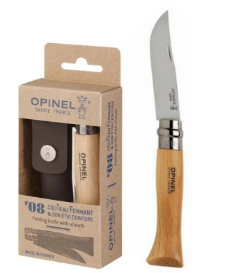 CORTAPLUMA OPINEL CON FUNDA Nº8
