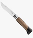 CORTAPLUMA OPINEL Nº8 ATELIER WALNUT EBONY