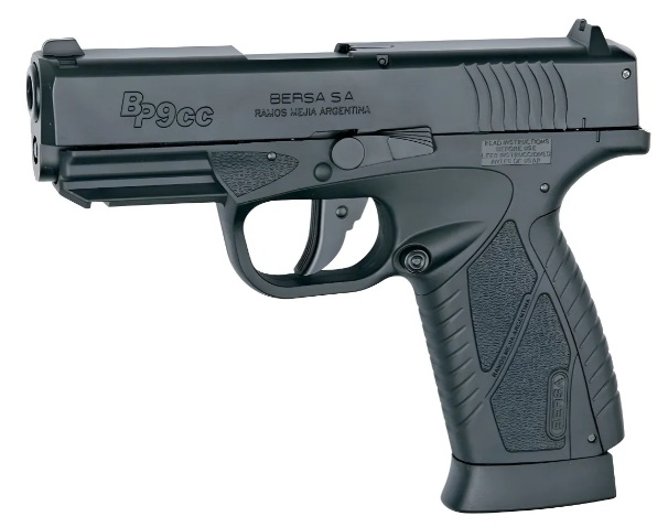 PISTOLA ASG BERSA BP9CC CO2 CALIBRE 4.5MM
