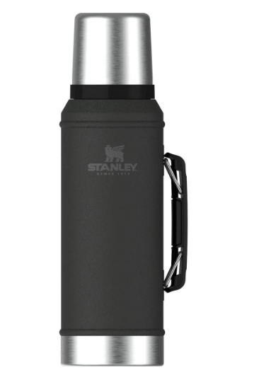 TERMO STANLEY CLASSIC BOTTLE 0.94ML. CON MANIJA NEGRO