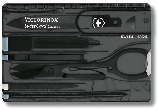 TARJETA VICTORINOX NEGRA