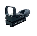 MIRA HOLOGRAFICA TACTICA VICTOPTICS MULTIRETICULO 11 Y 22mm