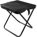BANQUETA PLEGABLE COMPACTA NEGRA