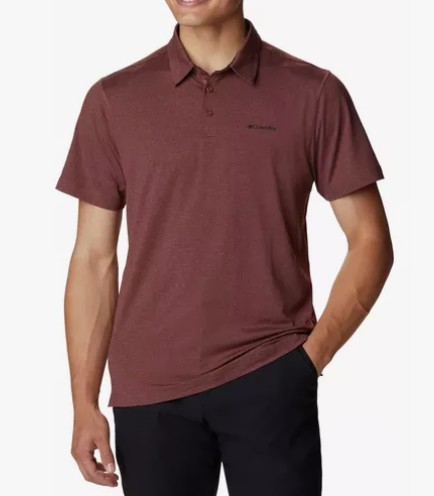 REMERA COLUMBIA POLO HOMBRE TECH TRAIL AUBURN