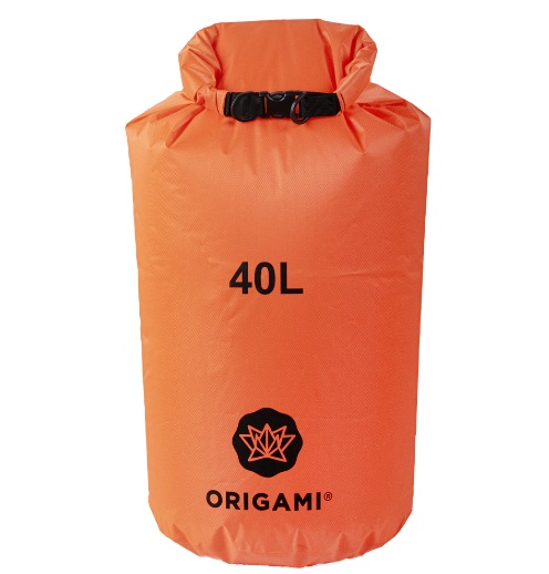 BOLSA ORIGAMI ESTANCA 40 LITROS NARANJA