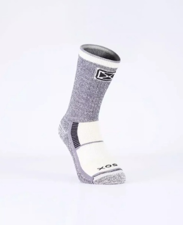 MEDIA SOX LANA MERINO GRIS