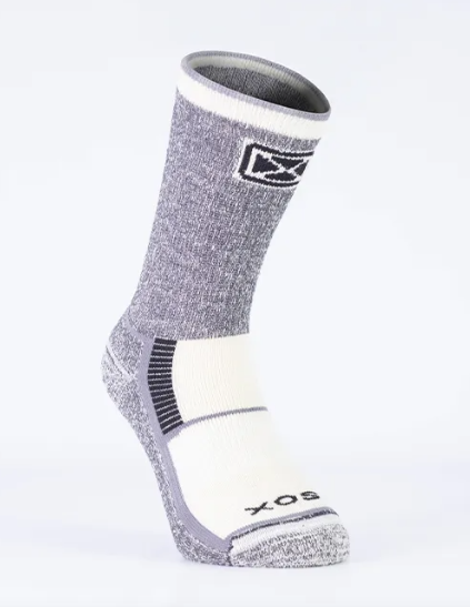 MEDIA SOX LANA MERINO GRIS
