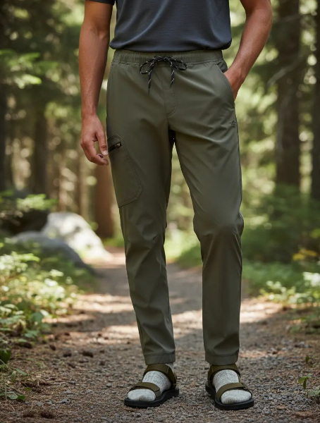 PANTALON EDDIE BAUER HOMBRE RAINNIER PULL JOGGER VERDE