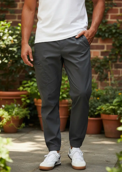 PANTALON EDDIE BAUER HOMBRE RAINNIER PULL JOGGER SMOKE GRIS