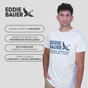 REMERA EDDIE BAUER HOMBRE LOGO GRAPHIC BLANCO