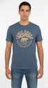REMERA EDDIE BAUER HOMBRE BEAR LOGO DUSK AZUL